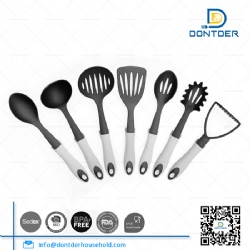 Good Grip Nylon Cooking Utensils Set with Rest