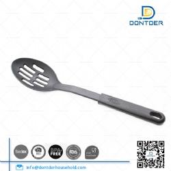 Nylon Slotted Spoon,Black