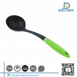 Nylon Ladle Spoon with color Handle
