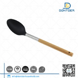 Nylon Spoon with Beech Wood Handle