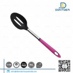 Nylon Slotted Spoon with PP+TPR Handle