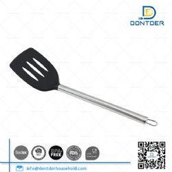 Nylon Slotted Spoon with SS Handle